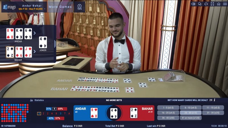 Play andar bahar online free - Experience the Thrill of Online Andar Bahar in India for Free